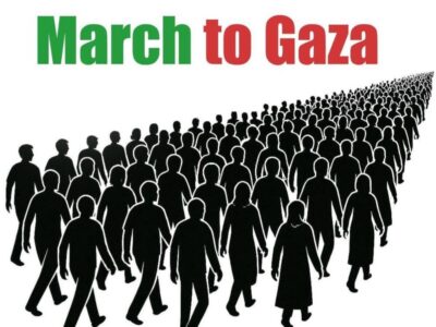 50 Kilometer der Solidarität: Pressenza auf dem Weg nach Gaza